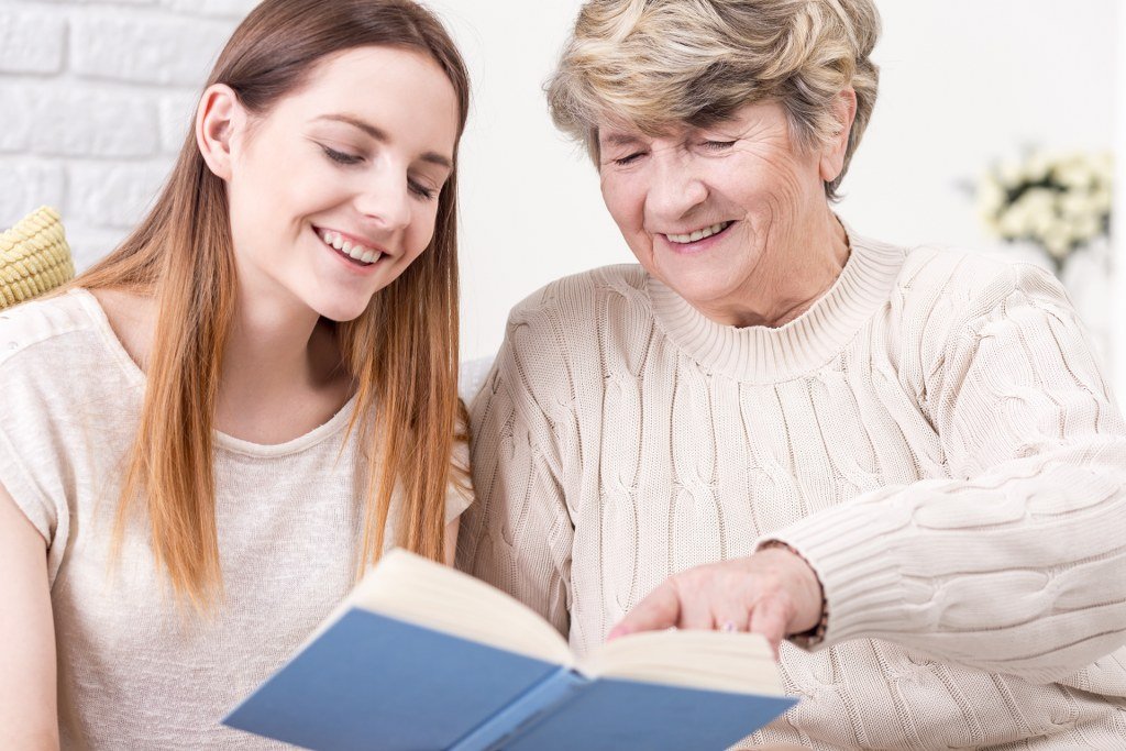 reading to the aged