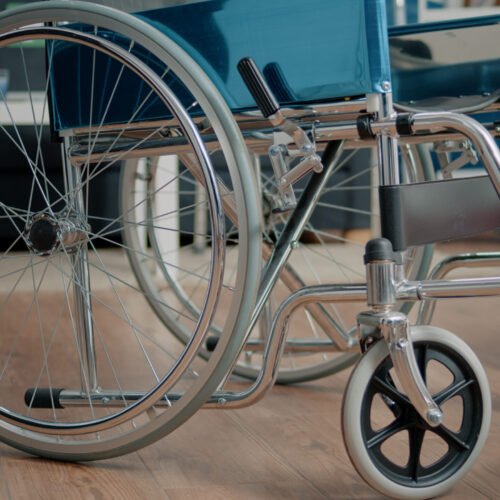 wheelchair for physical support